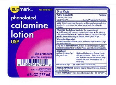 Image Description (L041396074 Sm Phen Calamine Lotion)